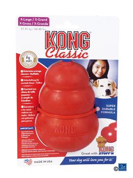Kong Classic Hundeleke,  Rød - S (40-O0070)