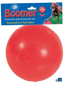 Boomer Ball, Rød - 25cm (40-O0185)