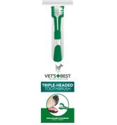  Vet's Best Trippel Tannbørste - 17cm