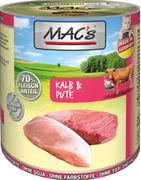  Mac's Kalv og Kalkun 800g - Våtfôr