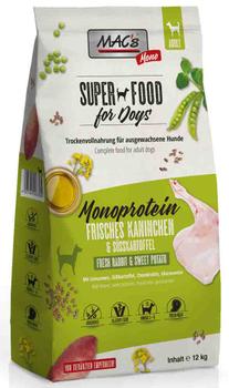 Mac's Super Food for Dogs 12kg Kanin, SensiMono - Tørrfôr (50-90330)