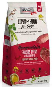  Mac's Mono Super Food for Dogs, Hest - Tørrfôr til Hund