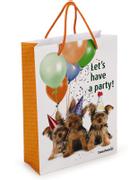  Gavepose Hund 'Let's have a party'