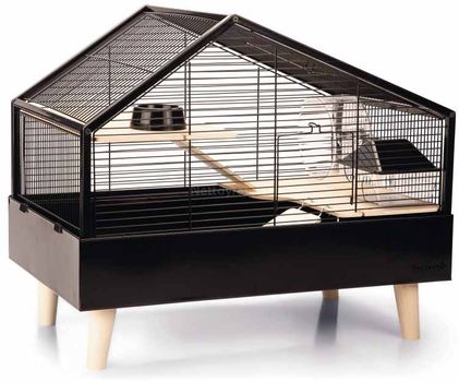 Hamster/ gnagerbur Ayaz svart 58x38cm (266920)
