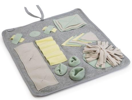  Doeka Snusematte, Grå - 50x45cm