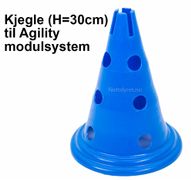  Agility-Modul 30cm kjegle/holder Agilityhinder