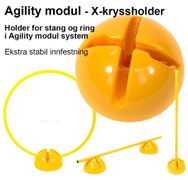  Agility-Modul X-kryssholder Agilityhinder