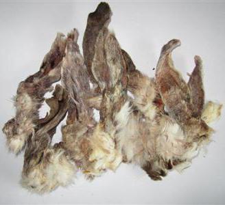  Hundesnacks Kaninører med Pels - 100g