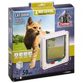 Katteluke 4-veis med Tunnel - Hvit (14-507514)