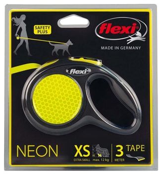 Flexi Neon Reflect XS 3m Tape - Flexibånd (18-600.8010)