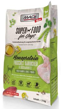 Mac's Mono Super Food for Dogs, Kanin - Tørrfôr til Hund (50-90334)