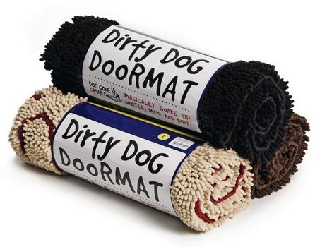 Dirty Dog Dørmatte, Svart - 88cm (796210)