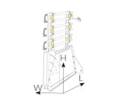 VarioDivider XL Skillevegg til VarioGate (53-53285)