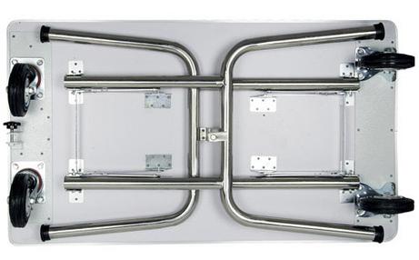 Trimmebord med Hjul - 95x55cm (40-A1824#)