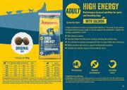 Josera High Energy 15kg - Tørrfôr til Hund (15-50003702)