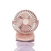  Oppladbar Klipsvifte for Bur, Rosa