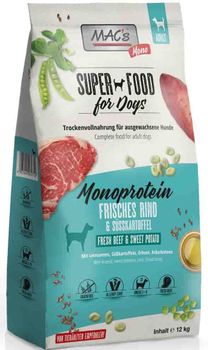 Mac's Super Food for Dogs, Storfe - Tørrfôr til Hund (50-90571-1500089462)