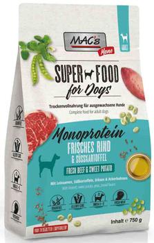 Mac's Super Food for Dogs 750g Storfe, SensiMono - Tørrfôr (50-90573)