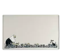  Mummi Matskålunderlag Silikon - Grå