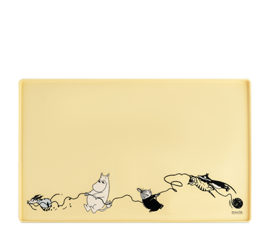  Mummi Matskålunderlag Silikon - Gul