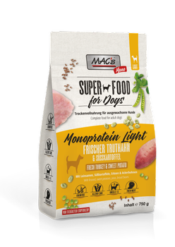 Mac's Super Food for Dogs 750g Kalkun, Seniorfôr (50-90543)