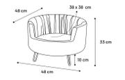 Vivi Seng, Blå - 48cm (14-520604)