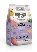  Mac's Super Food for Kittens 1,5kg, Fjørfe - Kattungefôr