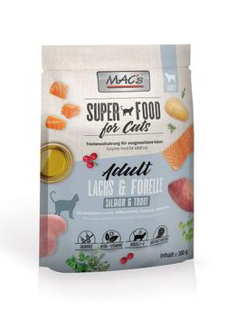 Mac's Super Food for Cats, Laks og Ørret - Tørrfôr til Katt (50-80530-1500084569)