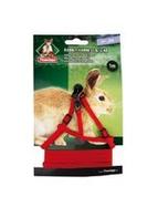  Step-in Kaninsele med Leiebånd - Rød