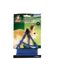  Step-in Kaninsele med Leiebånd - Blå