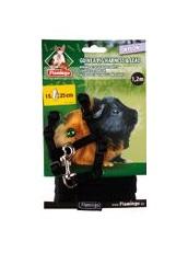 Marsvinsele med Leiebånd - Svart (14-201703)