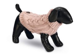 Designed by Lotte Haida Strikkegenser, Rosa 