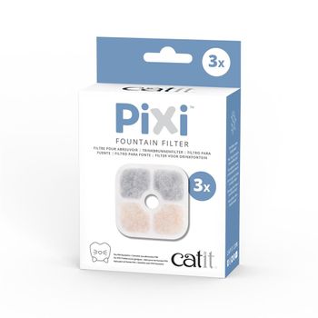 Catit Pixi Filter til Vannfontene - 3pk (59-H43721)
