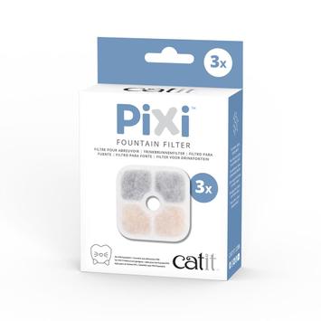  Catit Pixi Filter til Vannfontene - 3pk