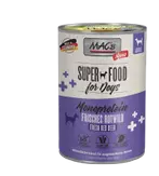 Mac's Mono Super Food for Dogs Hjort Våtfôr (50-951-1500045594)