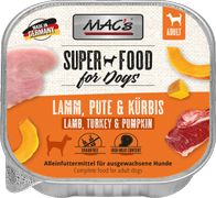  Mac's Super Food for Dogs Lam, Kalkun og Gresskar 10x150g - Våtfôr