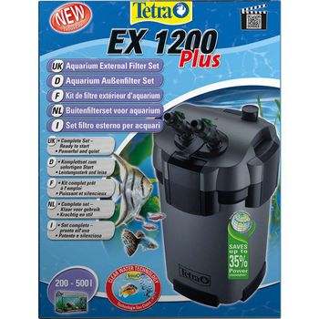Tetra Ex 1200 Plus Ytterfilter til Akvarier 200-500L (18-126.9620)
