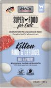  Mac's Super Food for Cats Storfe og Fjørfe 12x100g - Våtfôr