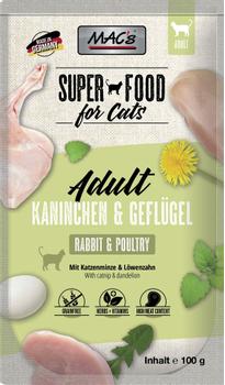 Mac's Super Food for Cats Kanin og Fjørfe 100g - Våtfôr (50-854)