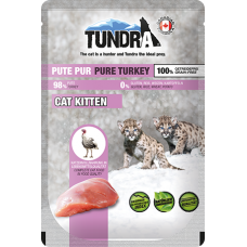 Tundra Pouch Kitten Kalkun 16x85g - Våtfôr (50-775x16)