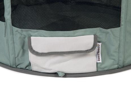 Nylon Sammenleggbar Valpegård,  Grønn - S (51-715130)