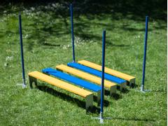  Agility Profi Lengdehopp med Stolper PRO-serie