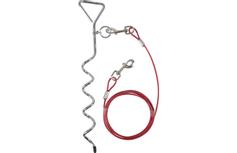  Løpestreng med Jordspyd til Hund - 3m