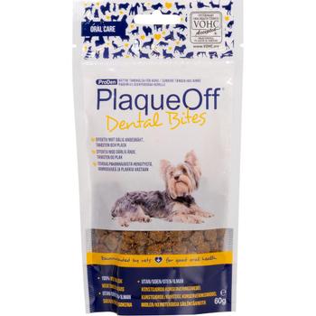 PlaqueOff Dental Bites til Hund - 60g (18-721.0040)