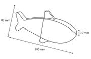 Kjølende Hundeleke Fisk - 18cm (14-520576)