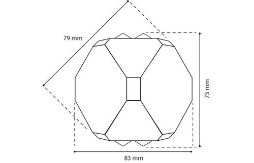 Kjølende Hundeleke Ball - 7,5cm (14-520574)