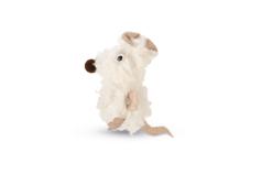  Katteleke Holly Mus, Hvit - 22cm