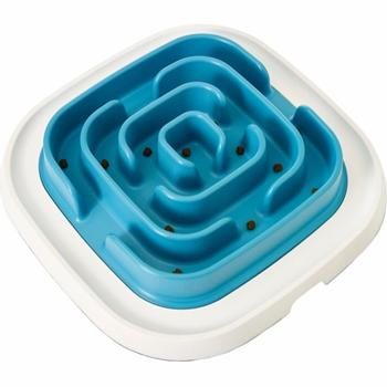 Slow Feeder til Katt og Hund, Blå - 37cm (16-H0344)