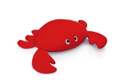  Hundeleke Krabbe, Rød - 30cm