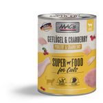 Mac's Super Food for Cats Fjørfe og Tranebær Våtfôr - 6pk (50-811x6)